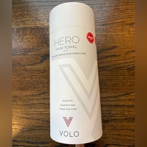 Volo hero hair towel White allure beauty winner anti frizz fast drying